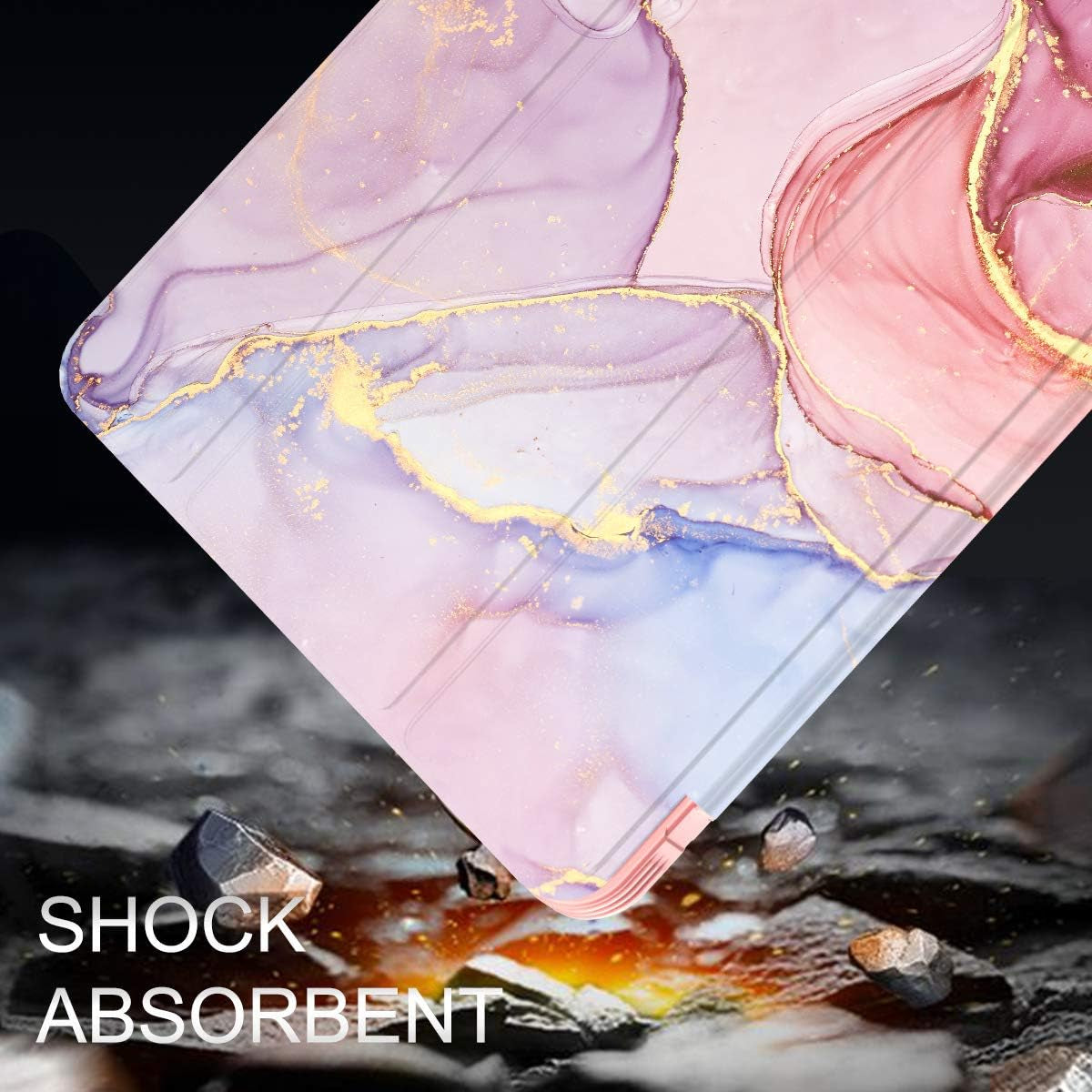 Comptible with Pad 10.2 Case with Pencil Holder 2021& 2019 & 2020 Release,Pad 9Th/8Th/7Th Generation Case,Full Body Protective Filio Smart Case Cover with Wake/Sleep Feature